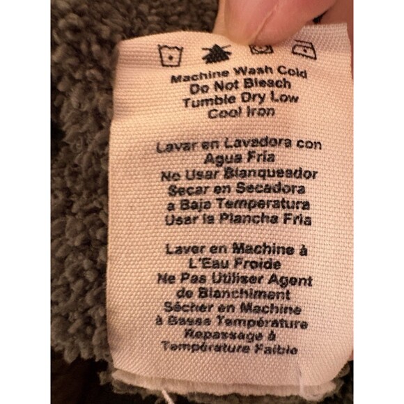 UGG Nyomi Women's Cropped Cardigan Sweater Green Sz S Soft Textured Cozy Comfy - Picture 6 of 6